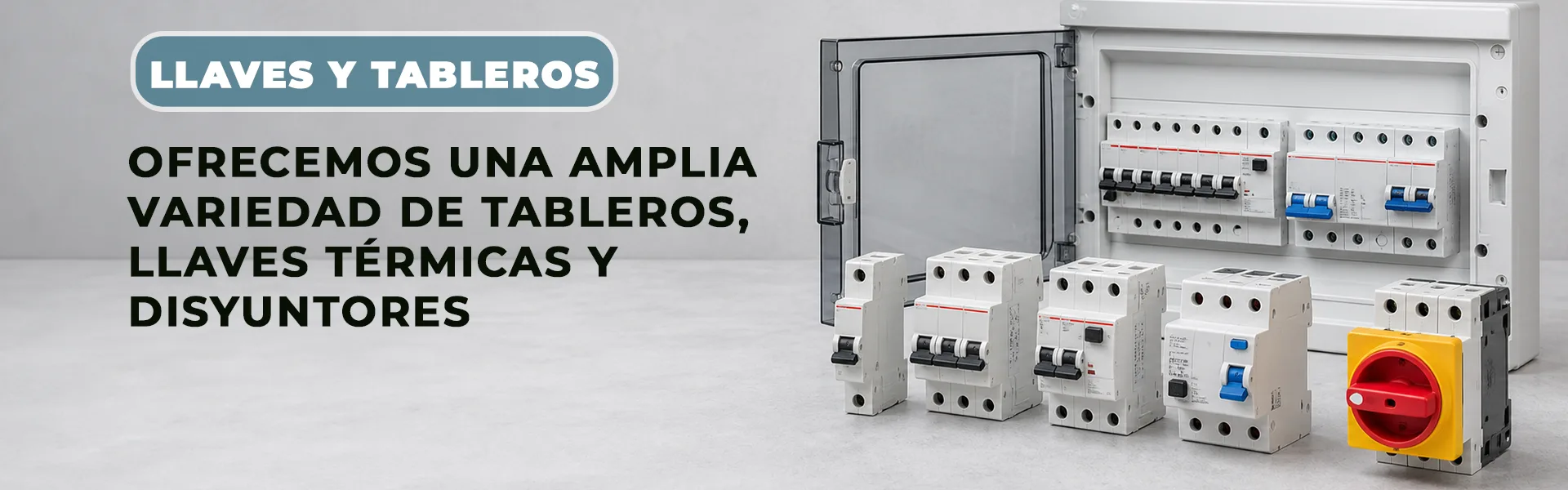 Materiales eléctricos, cajas y canalización